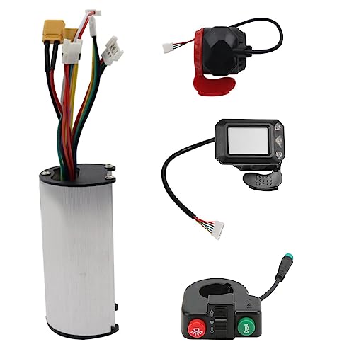 Contrôleur trottinette 36V 350W résout les pannes d'accélérateur et d'écran LCD défectueux