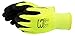 Better Grip BGWANS Safety Winter Insulated Double Lining Rubber Coated Work Gloves, 3 Pairs/Pack (Large, Hi-Vis Lime)