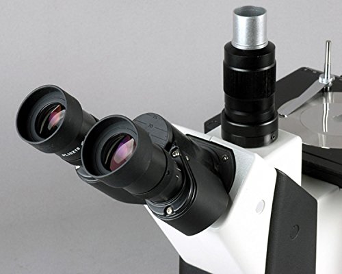 Amscope Me1200T 50X-500X Inverted Trinocular Metallurgical Microscope #TOP2