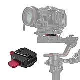 SMALLRIG Mini V Mount Battery Plate for DJI RS 3 / RS 3 Pro/RS 2 / RSC 2 Gimbals, Comes with V-Lock, Cold Shoe & 1/4