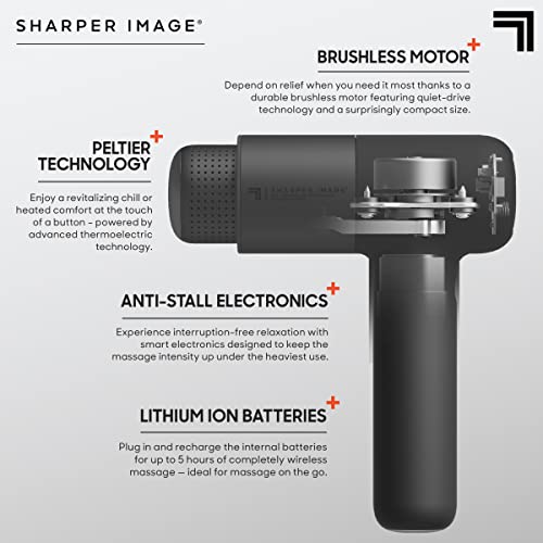 Sharper Image 1015848 ® Powerboost® Pro+ Hot & Cold Percussion Massager thumb #5