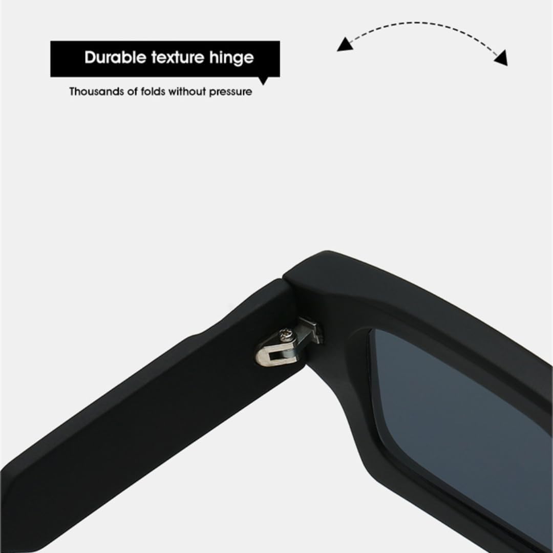 Retro Square Men Trending Outdoor Sports Sunglasses Fashion Gradient Mirror Shades Uv400 Women Double Color image 5