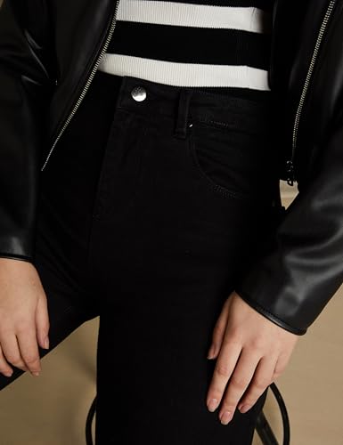 Image of Amazon Brand - Symbol Women Baggy Wide Leg Jeans (High Rise | Full Length) (Available in Plus Sizes)