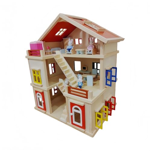 KUBERAS木製模擬ハウスセット