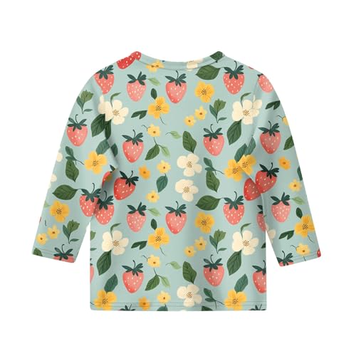 Teen Girl Shirts Crew Neck 3/4 Sleeve Tops Fall Winter Pullover Tops Elbow Sleeve Graphic Cute Blouses 5-16 Years2