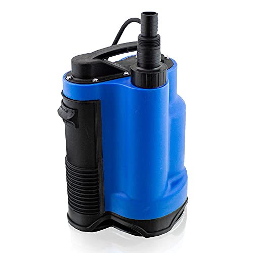 Preisvergleich Produktbild ms-point Schmutzwasserpumpe Tauchpumpe Gartenpumpe Brunnenpumpe Teichpumpe Wasserpumpe Poolpumpe mit Schwimmerschalter 750 Watt