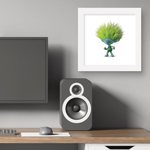 Poster Trolls Band Together sous cadre blanc 30x30 cm Gallery Pops - 5