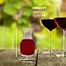 Cornucopia Brands Individual Wine Carafes (6-Pack); Small 6.5oz Single-Serving Personal Mini Size Wine Decanters