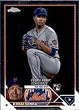 2023 Topps Chrome Update #USC124 Kodai Senga RC Rookie New York Mets MLB Baseball Base Trading Card