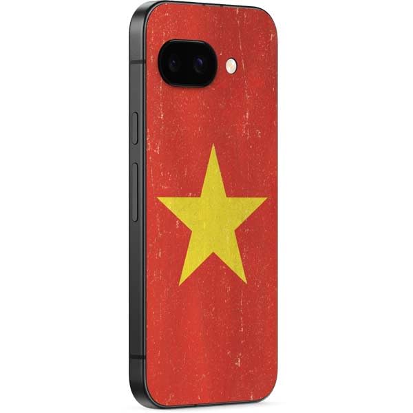 Skinit Decal Phone Skin Compatible with Google Pixel 9a - Vietnam Flag Distressed Design
