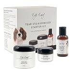 Eye Envy Dog Tear Stain Remover Starter Kit | Tear Stain Essentials in one kit at a 2-Step System | Lasts 30-45 Days | Solution 2 fl.oz