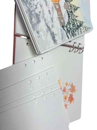 Papel acuarela 100% algodón MAIMOUFIN con textura prensada 4