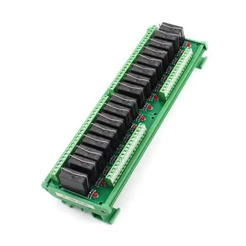 Circuit imprimé d'amplification relais PLC 16 canaux 24V pour carte PCB