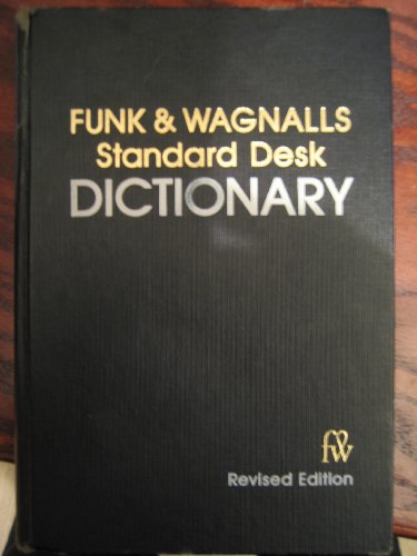 Funk & Wagnalls Standard Desk Dictionary B006CWULIG Book Cover