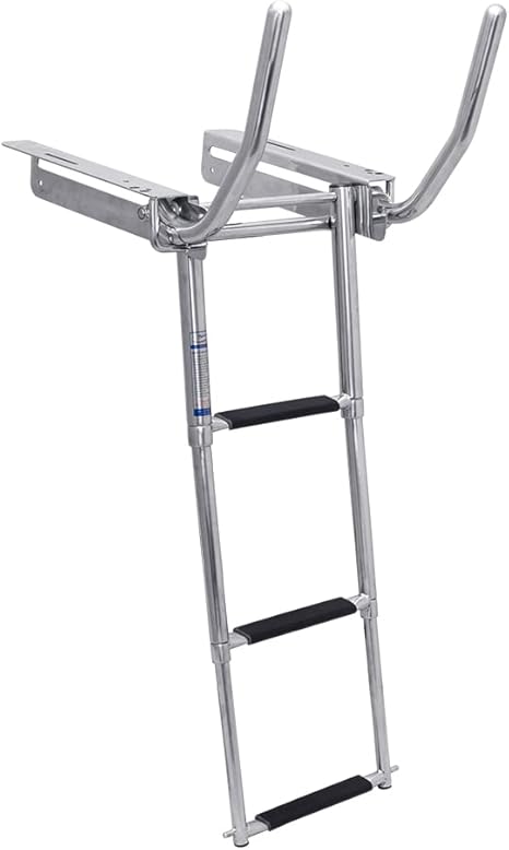White Water B00301UFG Marine 316 Stainless Steel Under Platform Shelved ...