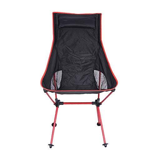Chaise de pêche compressive et durable en aluminium avec table pliante - 5