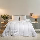 Couette tempérée au toucher soyeux pour 1 personne, Parfaite pour une utilisation toute l'année
