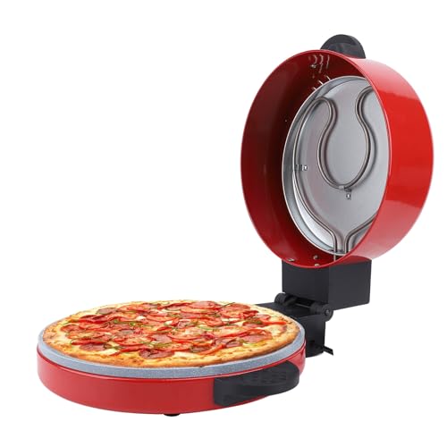 Electric Pizza Maker, Kompaktes 1800W -Mehrzweck -Elektropizza Maschine Auto Temp Control für Zuhause (EU-Stecker 220V) 5 Electric Pizza Maker, Kompaktes 1800W -Mehrzweck -Elektropizza Maschine Auto Temp Control für Zuhause (EU-Stecker 220V)