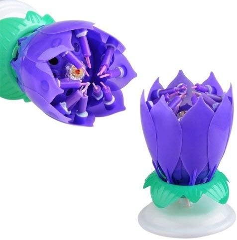 Pasta Müzikli Kendiliğinden Açılabilir Mumu - Görsel 3