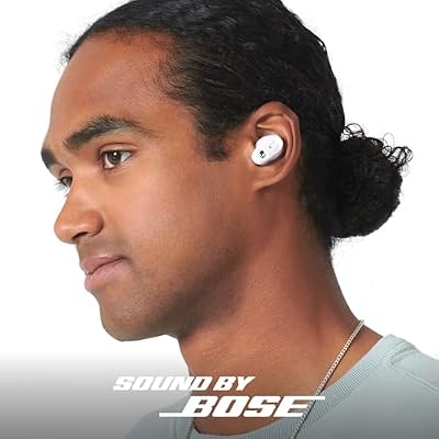 Skullcandy Method 540 ANC Wireless Earbuds, Sound by Bose, Bluetooth Headphones, Premium Noise Cancelling, Up to 40 Hours Battery, Skull AI Compatible, Microphone for iPhone Android - Bone