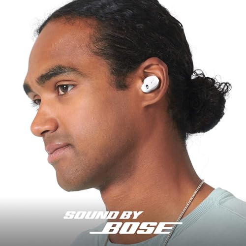Image of Skullcandy Method 540 ANC Wireless Earbuds, Sound by Bose, Bluetooth Headphones, Premium Noise Cancelling, Up to 40 Hours Battery, Skull AI Compatible, Microphone for iPhone Android - Bone