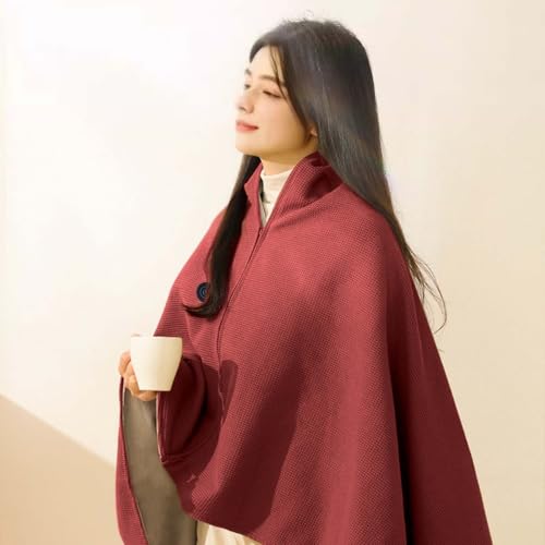 Lovskoo 59"x31" Wearable USB Heated Blanket Electric Heated Throw Blanket - image 7