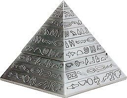 Large Alloy Pyramid Ashtray Style TAL473
