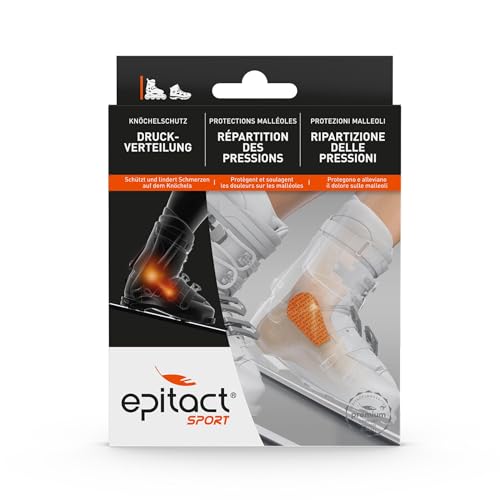 Epitact | Knöchelschutz Für den Sport Lindert und Beugt Reizungen und Verbrennungen an den Knöcheln vor Aufwärmen, Schmerzen an den Knöcheln in Schuhen
