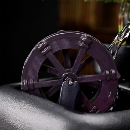 Petite roue à eau décorative en fontaine de table zen