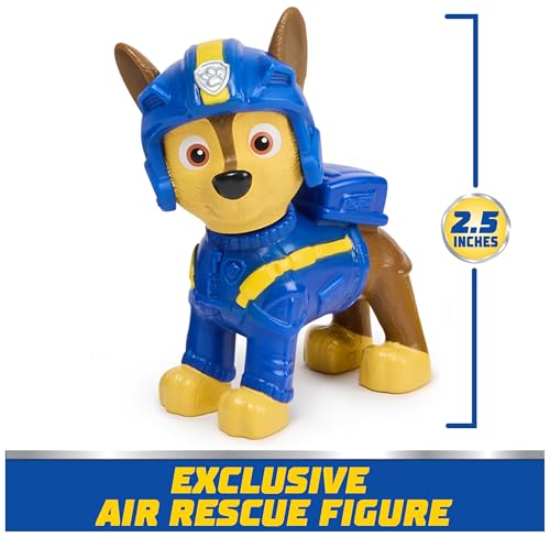 PAW Patrol: Air Rescue Chase Action Figure & Hero Helicopter Toy with Projectile Launcher & 2 Projectiles, Kids Toys for Boys & Girls Ages 3+ by Paw Patrol - Image 8