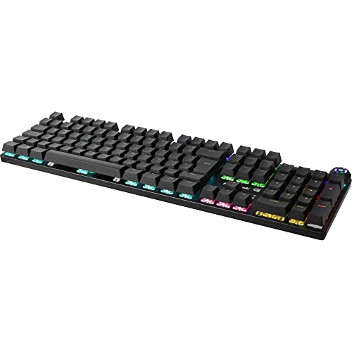 FORTREK Teclado Gamer Mecnico RGB GPRO K7 RAINBOW BLACK EDITION