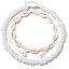 1*puka shell necklace & 1*cowrie shell necklace