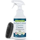 Kitchen Cabinet Cleaner - Plant Based Cleaner Solution, Safe on Paint and Wood, Safe for Daily Use, No Residue, Eco-Friendly, Approved by Cabinet Finish Specialists - 32oz by Final Touch