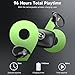 Wireless Earbuds Bluetooth Headphones 96H Playtime LED Display Waterproof Built in Mic Deep Bass Sound Secure Over Ear Buds Earhooks for iPhone Android Samsung Cell Phones Sport