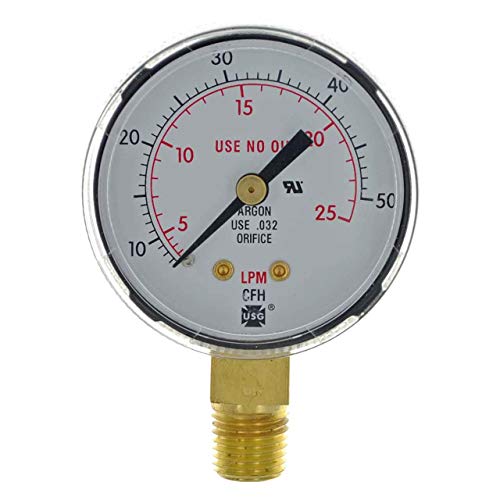 Gauge 0-50 Ga13603 Smith Equipment par Miller Electric pour mesure de pression précise