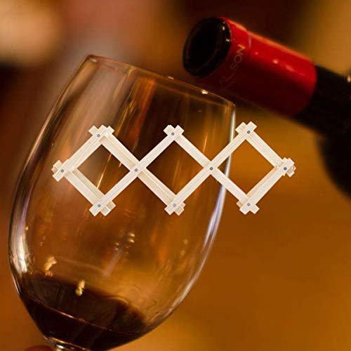 Soporte de madera para 5 botellas de vino miniatura 6