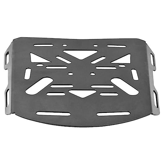 GadiBike Backrest Rear Rack Plate Luggage Carrier for Hero Xpulse 200