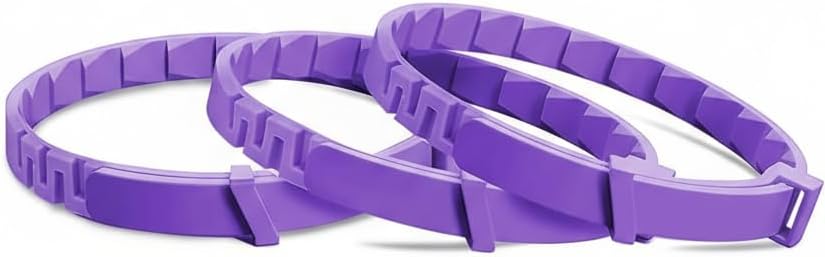 3 Pack Calming Collar for Dogs, Dog Anxiety Relief, Calming Collars, Break away Collar, helps Calm Collar, Separation Anxiety Relief, Reduce Anxiety and Stress (purple, 3 Pack)