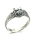 ANAZOZ Anillo Cabeza de Lobo Anillo Hombre Gotico Anillos Punk Hombre Anillos Hombre Plata de Ley 925 Plata Anillo de Hombre Talla 22