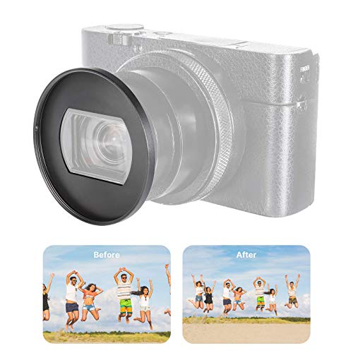 RX100 VII Filter Adapter Ring with Back Adhesive for Wide Angle Lens, for Sony RX100 Series Compact Camera