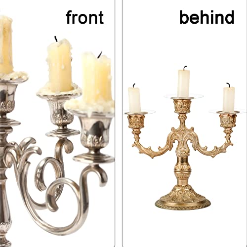 20 Pcs Clear Acrylic Candle Bobeches Rings For Drip Protectors Wax On Candlestick Holders #TOP3