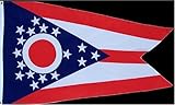 Ohio State Flag 3x5 FT 3 x 5 Brand NEW Buckeye USA
