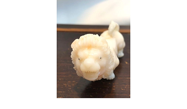 【40%off‼️】白珊瑚/ライオン彫刻彫り 40%off‼️】白珊瑚/ライオン彫刻彫り