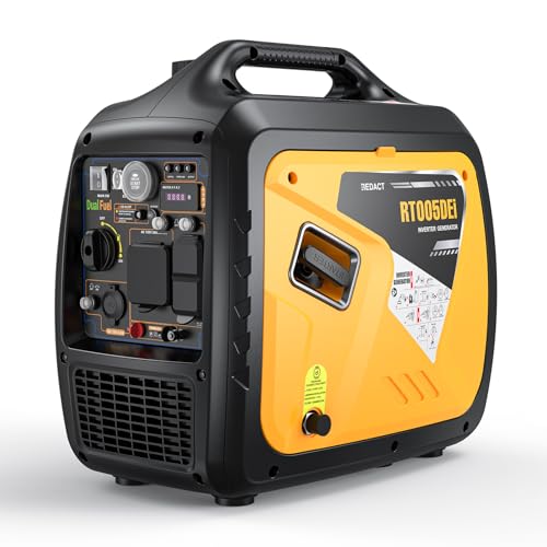 Redact 5000W Dual Fuel Inverter Generator 174.2cc...