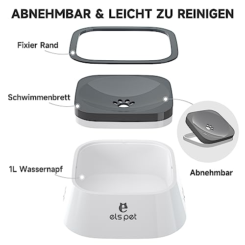ELS-PET-Wassernapf-fuer-Hunde-1L-Auslaufsicher-Trinknapf-Hund-Fressnapf-Unterwegs-Anti-Schwapp-Hundenapf-Reisen-fuer-Haustiere-Innen-Draussen-Auto - sparfuchs24.io – Top Angebote, Tests & Preisvergleiche