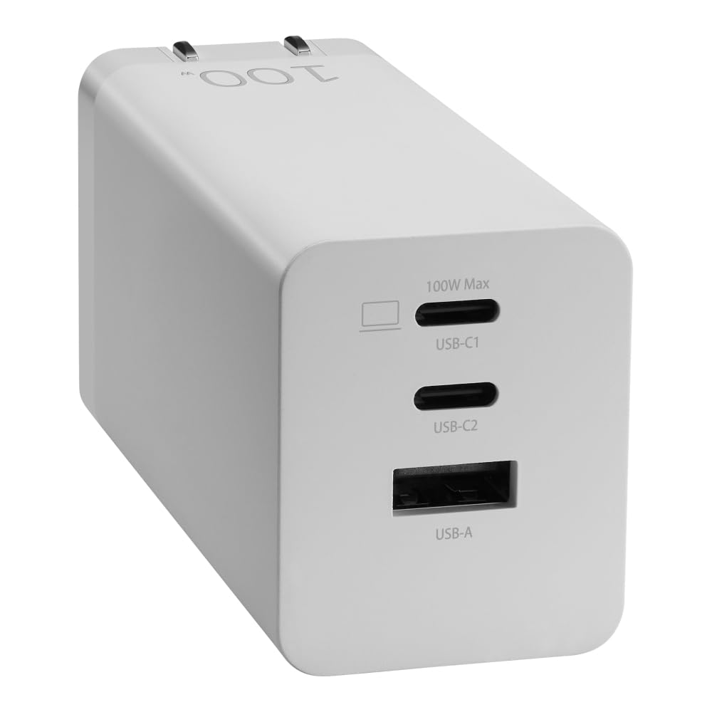 ASUS 90XB07IN-BPW010 adattatore e invertitore Interno 100 W Bianco (Adapter ASUS 100W GaN Adapter)