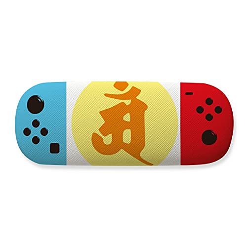 Étui de rangement pour lunettes de jeu au design créatif et géométrique