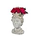 Abbott Collection Large Queen Head Planter-11 H