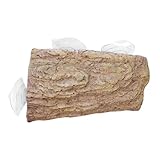 sporful Turtles Basking Platform with Climbing Ramp, Resting Terrace Rock, Tortoise Dock for Reptiles and Newts- Yellow