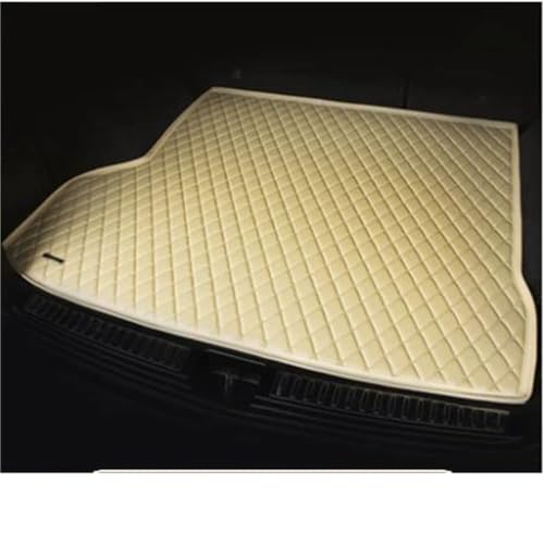 Tapis de coffre en cuir pour VW Passat B8 B9 2019-2023 protection sur mesure noir et rouge